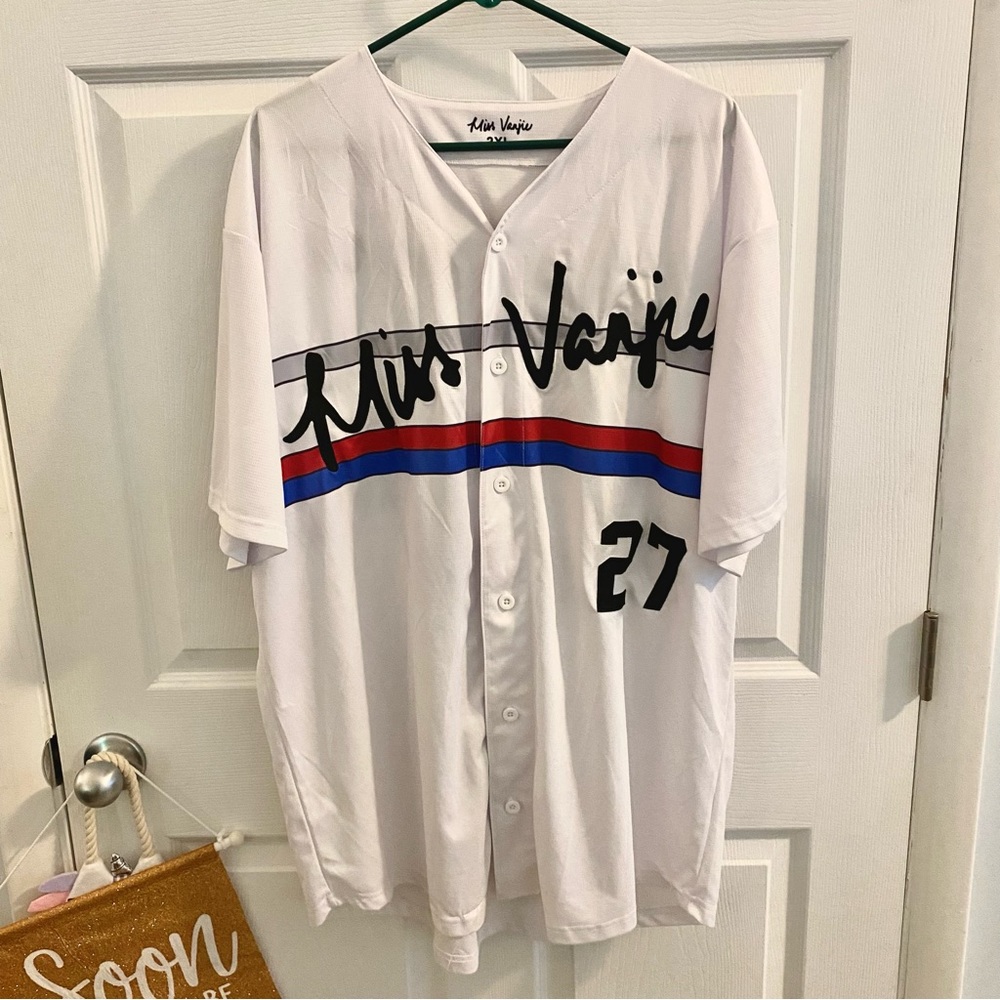 Miss Vanjie Drag Race Vanessa Vanjie Mateo Baseball Jersey Size 2XL